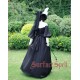 Surface Spell Gothic The Countess Lantern Sleeve One Piece(Full Payment Without Shipping)